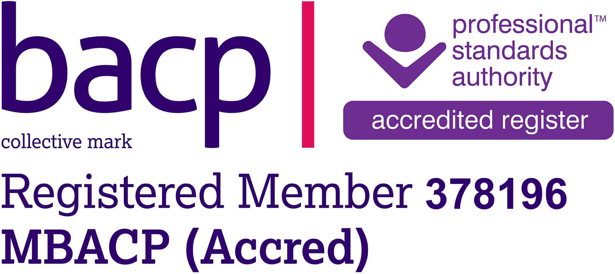 BACP Logo - Fiona Mcalister Counsellor Islington London